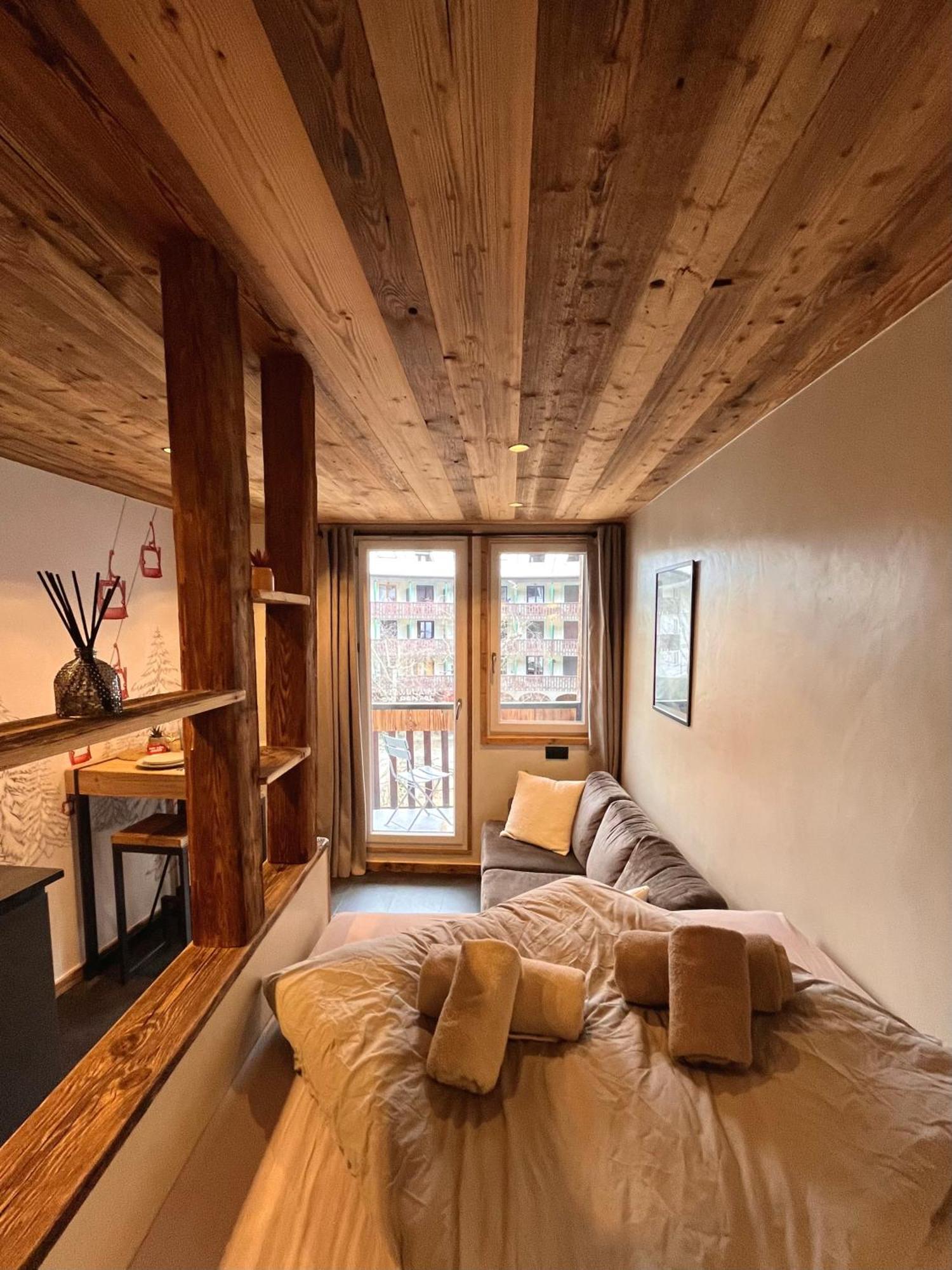 Apartmán Le Nid De L'Aiguille - Au Pied De L'Aiguille Du Midi Chamonix Exteriér fotografie